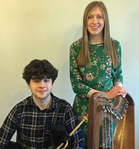 Sean O Riada Gold Medal - Siblings Michaél and Gráinne Fitzgibbon (pictured above) are competing in both categories of Harps and Pipes