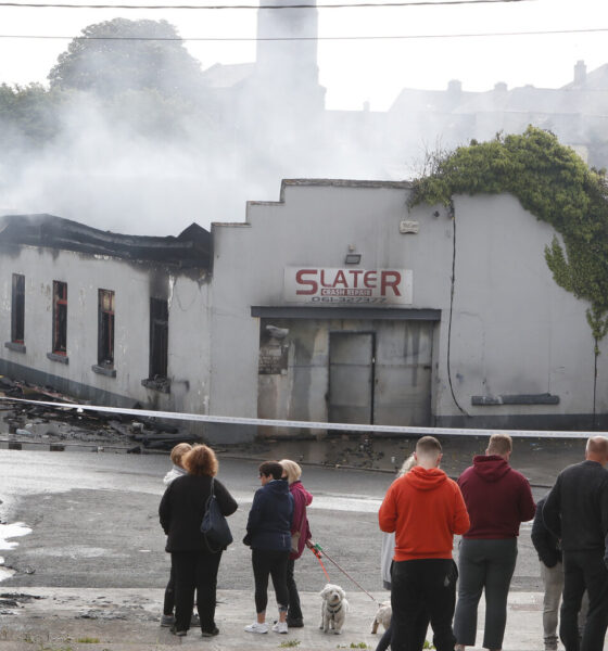 Slater Crash Repairs - Over €14,000 has been raised in funds for popular Limerick business Slater Crash Repairs which was tragically destroyed in a suspected arson attack. Picture: Liam Burke/Press 22