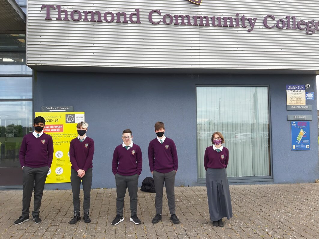 Thomond CC students - Local Limerick Businesses stepped in to help Thomond Community College youths acquire the work experience they deserve from their own homes!