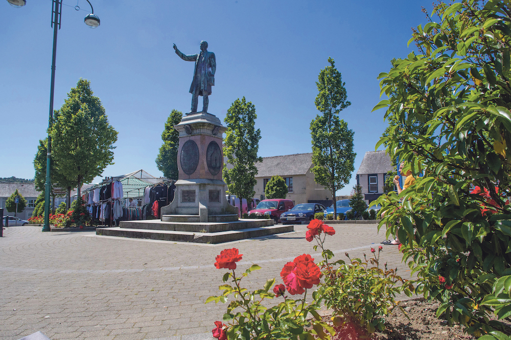 Town Village Renewal Scheme 2021 - The Rev William Casey memorial in Abbeyfeale pictured above. Picture: Cian Reinhardt.