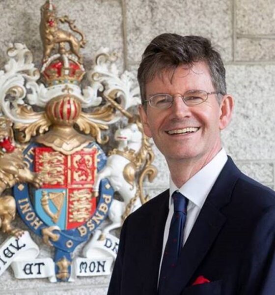 British Ambassador to Ireland Paul Johnston pictured above visited Limerick to strengthen business and education partnerships for Limerick’s future ambitious growth plans.