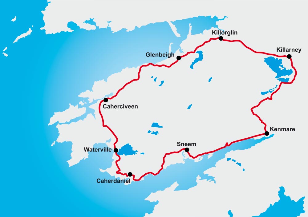 Colm Cussen will cycle the Ring of Kerry which is 179 km route around County Kerry