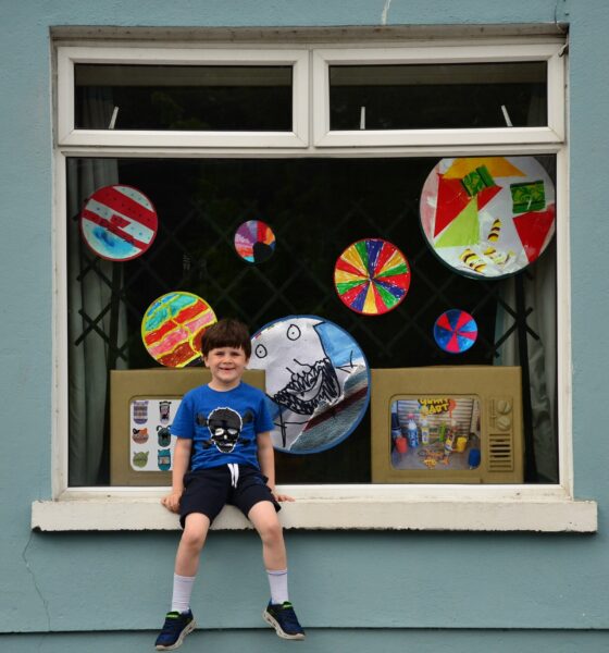 Our World in a Window exhibition launched by Helium Arts is coming to Limerick July 2 - 10 to Silkes Art & Crafts store on Catherine Street.