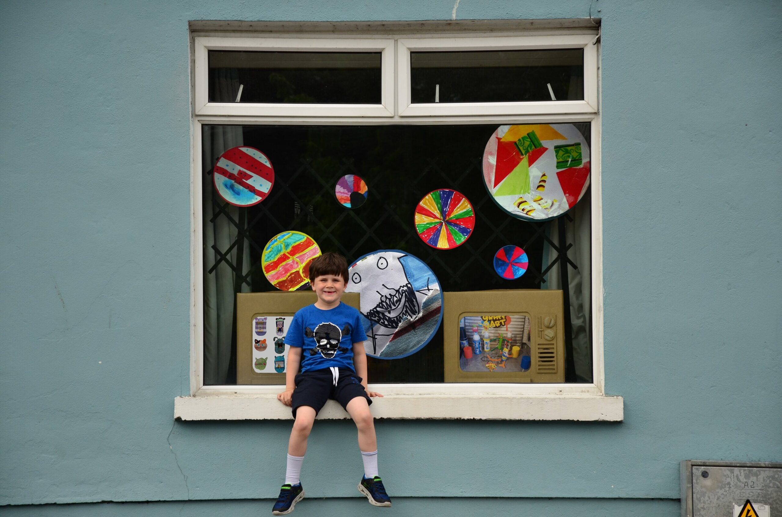 Our World in a Window exhibition launched by Helium Arts is coming to Limerick July 2 - 10 to Silkes Art & Crafts store on Catherine Street.