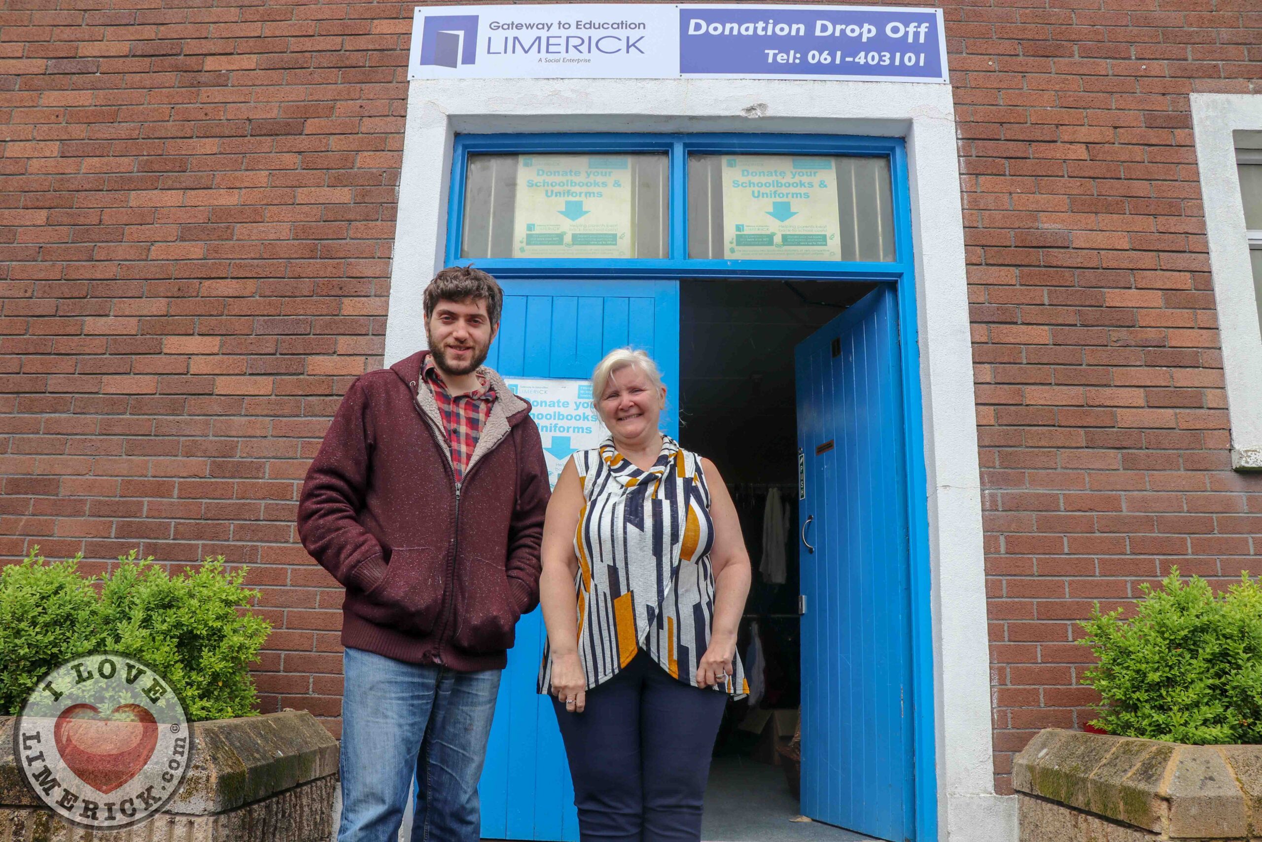 GTEL Go Do it project - Pictured at Gateway to Education Limerick are William Richardson, Office Administrator and Suzanne Roche, Founder. Picture: Richard Lynch/ilovelimerick