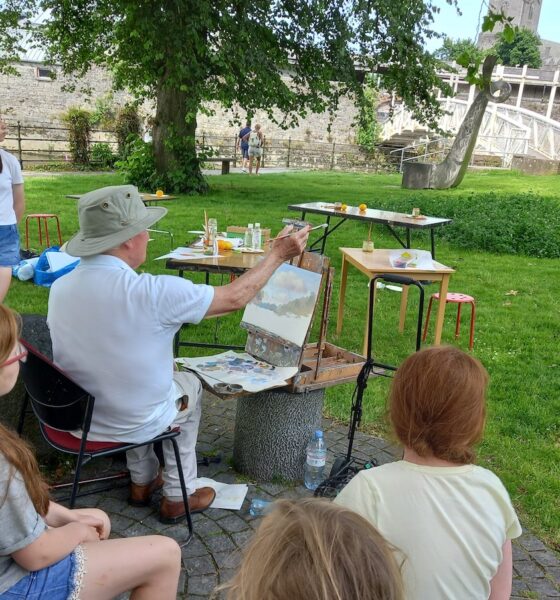 : Hunt Museum Outdoor Painting