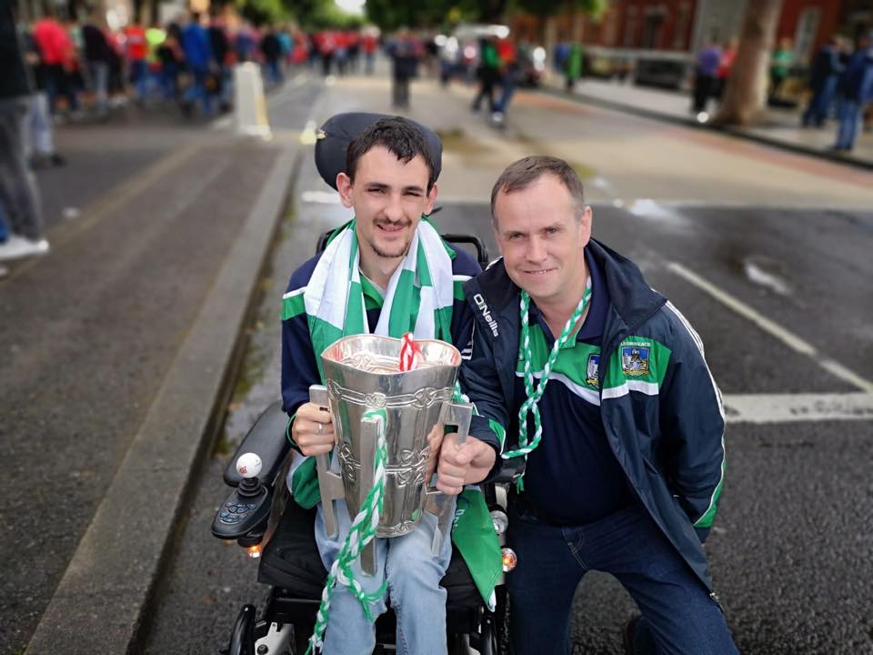 Mikey O Doherty pictured above set up the positivity focused chat show using resources provided by Enable Ireland