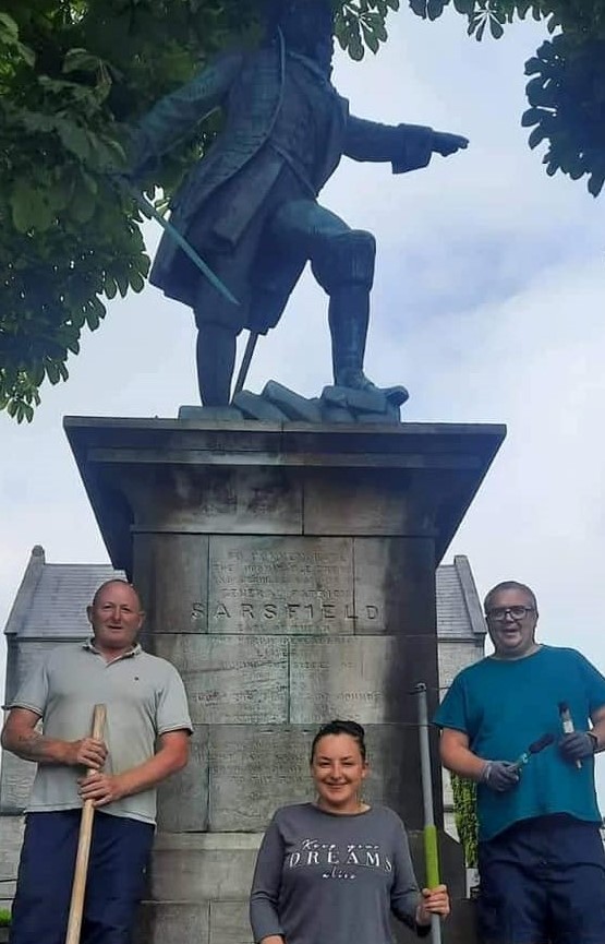 Garryowen Residents Association Patrick Sarsfield Monument Renovations