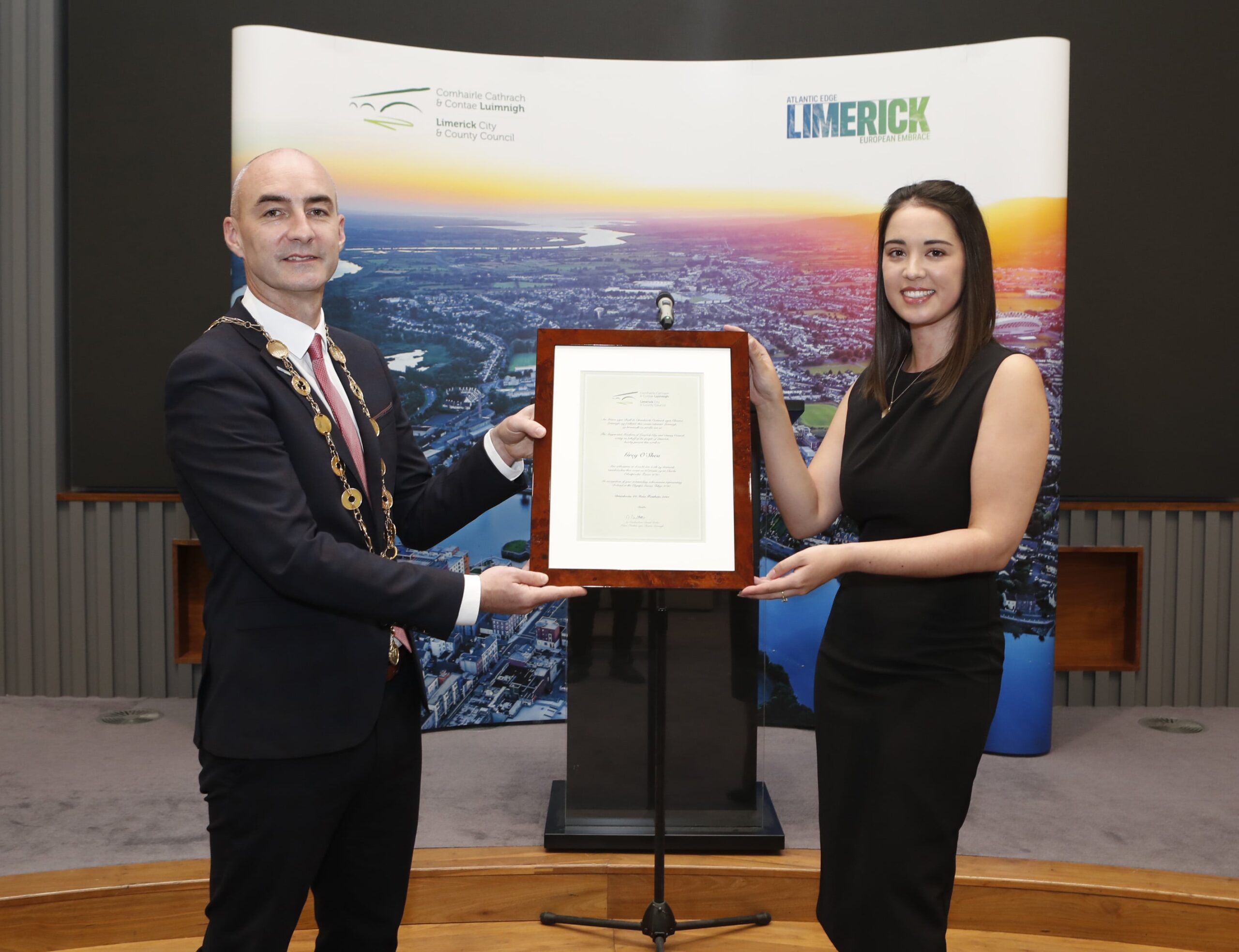 Mayor Honours Limerick Olympians