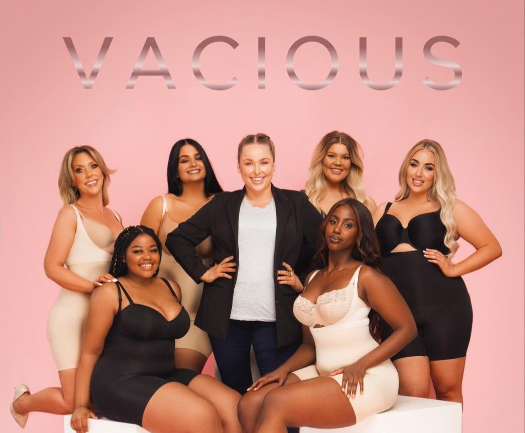 vacious by sinead Sinead has announced the first of her products, Vacious Shapewear, and launched her website on Tuesday, October 5