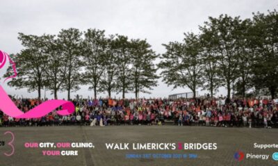 3 for 3 Breast Cancer Awareness walk, organised by Hook & Ladder, will take place at 3pm on Sunday, October 31, in aid of the Symptomatic Breast Unit at UHL.
