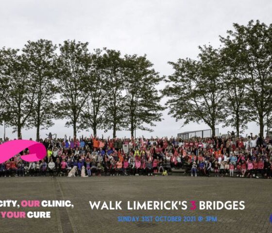 3 for 3 Breast Cancer Awareness walk, organised by Hook & Ladder, will take place at 3pm on Sunday, October 31, in aid of the Symptomatic Breast Unit at UHL.