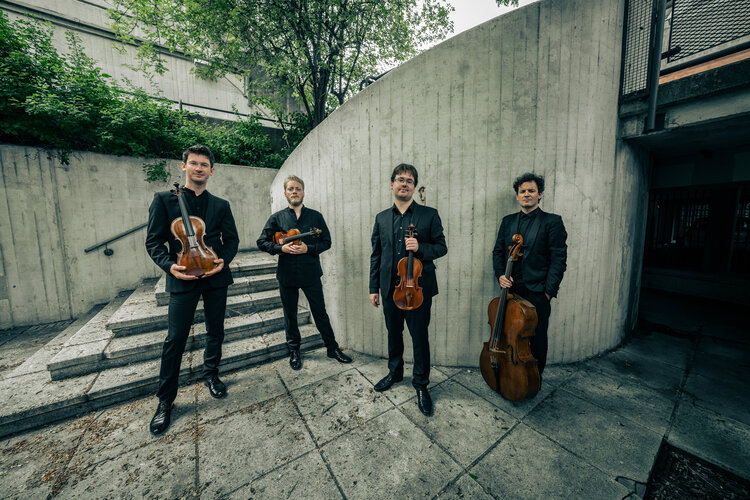 Pictured above is Navarra Quartet Castleconnell Autumn Concert Series 2021