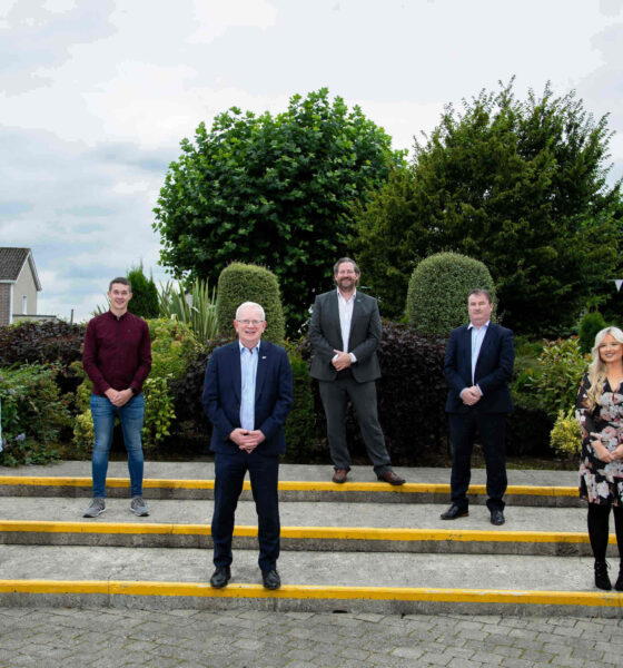 European University General Assembly - TUS Moylish RUN EU team, left to right, Mariana Alves, James Clifford, Prof. Vincent Cunnane, Dr. Liam Brown, Dr. Patrick Murray and Jade Foynes. Picture: Alan Place
