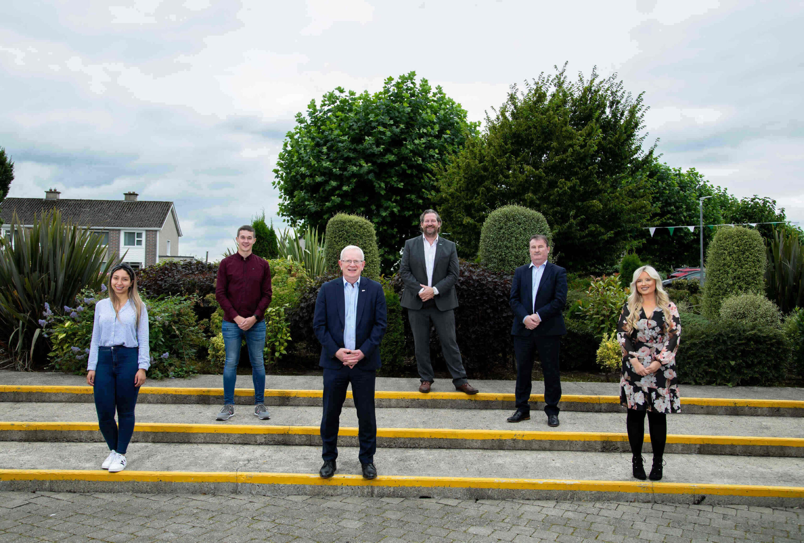 European University General Assembly - TUS Moylish RUN EU team, left to right, Mariana Alves, James Clifford, Prof. Vincent Cunnane, Dr. Liam Brown, Dr. Patrick Murray and Jade Foynes. Picture: Alan Place