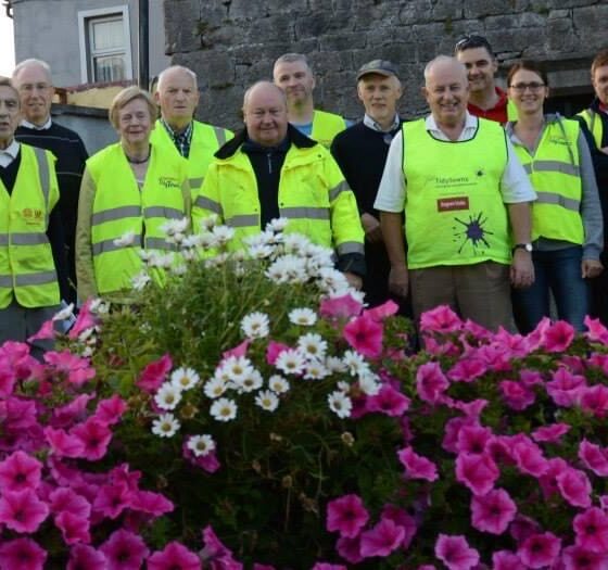 Kilmallock Tidy Towns Reuse Month - pictured above are volunteers who won a bronze award in 2014
