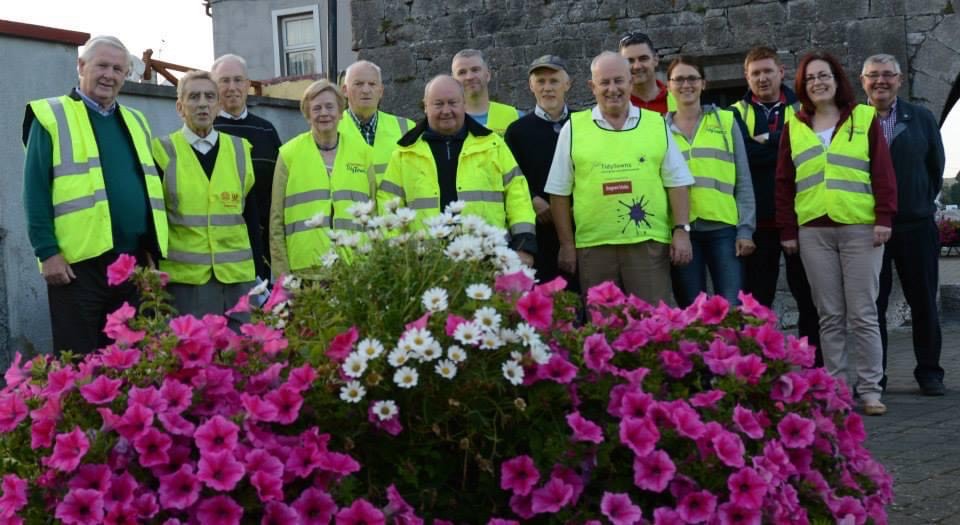 Kilmallock Tidy Towns Reuse Month - pictured above are volunteers who won a bronze award in 2014