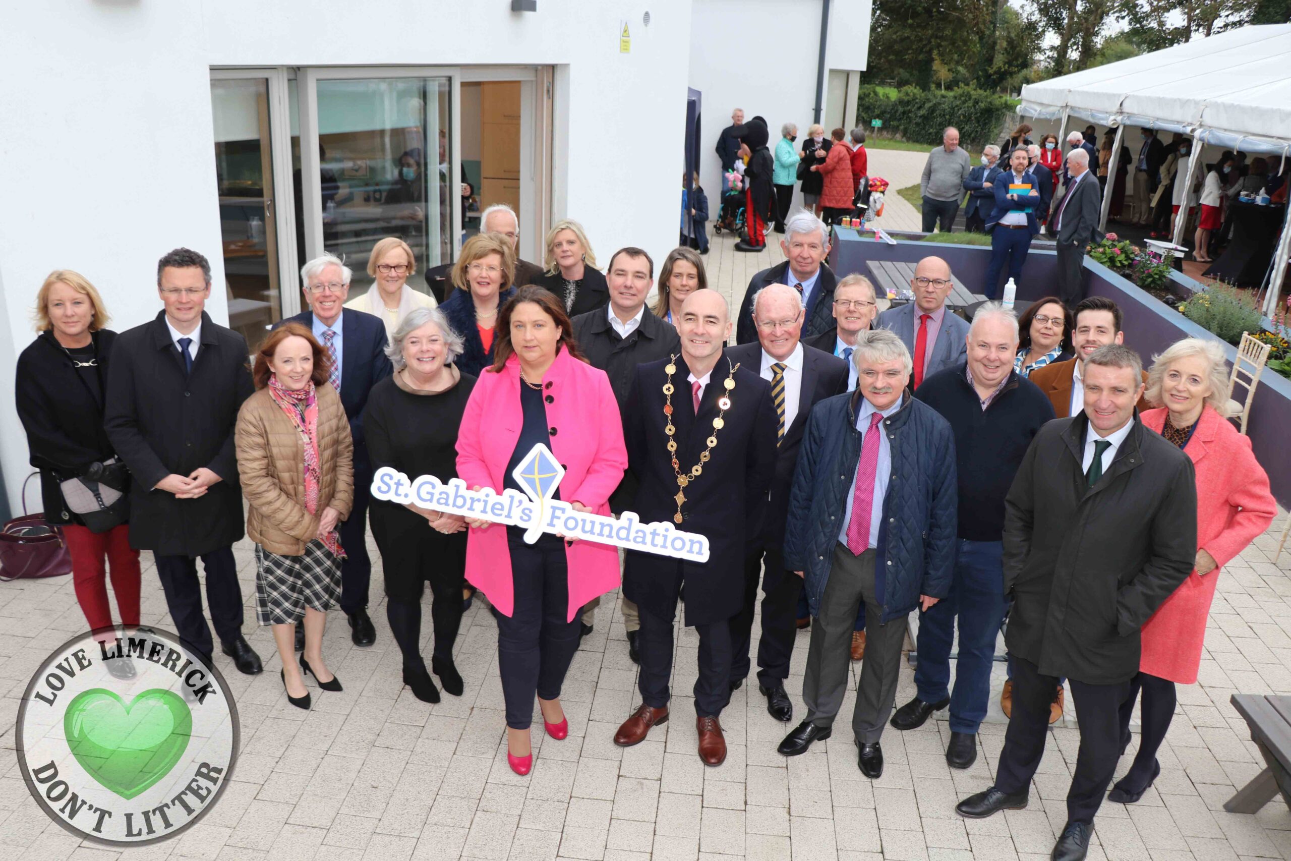 st gabriels childrens Anne Rabbitte TD, Minister of State, Department of Children, Disability, Equality at the official opening of St Gabriel’s Children’s Respite House, in Mungret with many dignitaries including the Mayor Cllr Daniel Butler and St. Gabriel's CEO Máire O'Leary. Picture: Rachel Petticrew/ilovelimerick