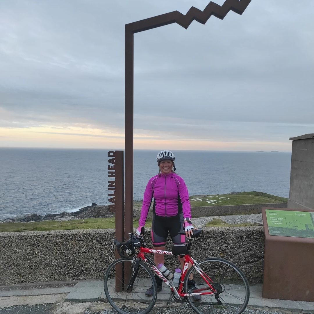 Stand up and move Anthony Foley's sister Orla undertook a 3,000km cycle earlier this year to raise vital funds for CARI.