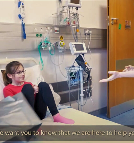 HL Childrens Ark virtual tour - The video is an informative, accessible guide to each stage of the process for children attending UHL for an operation