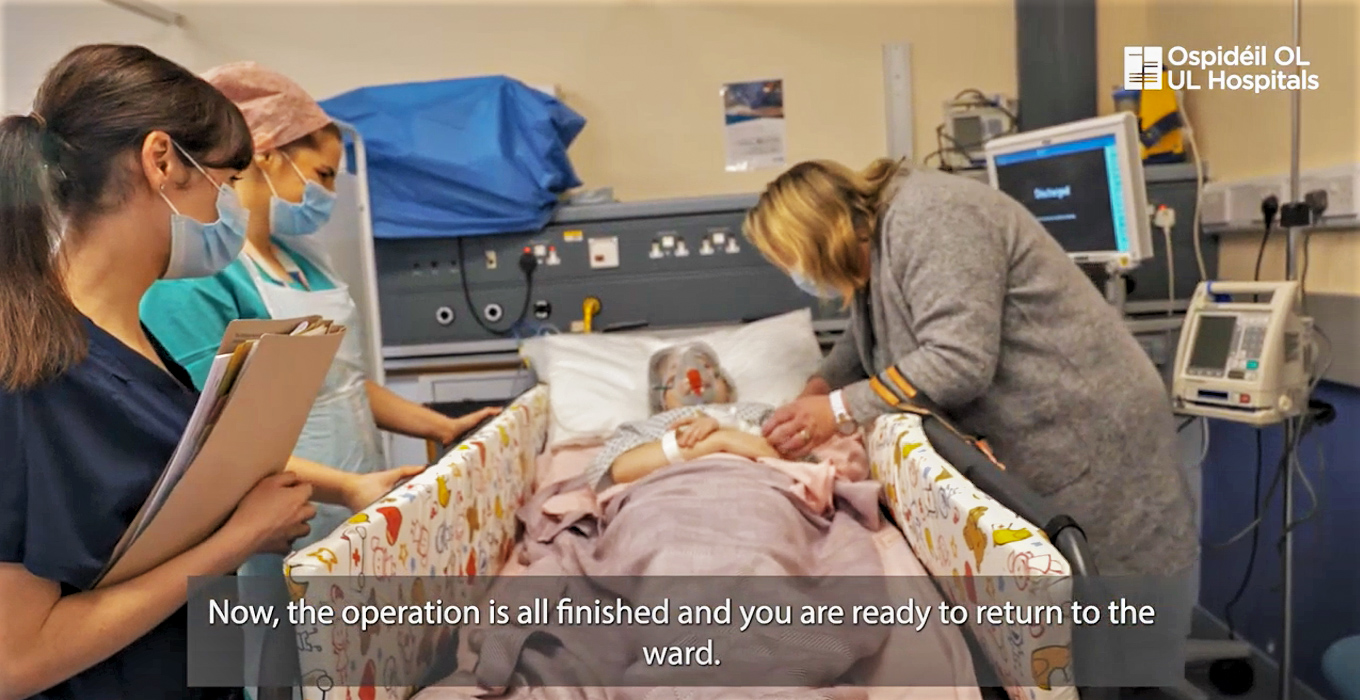 UHL Childrens Ark virtual tour The three-minute video guides the viewer through the preparations and what happens in theatre, and concludes with the return to the Children’s Ark after surgery for recovery.