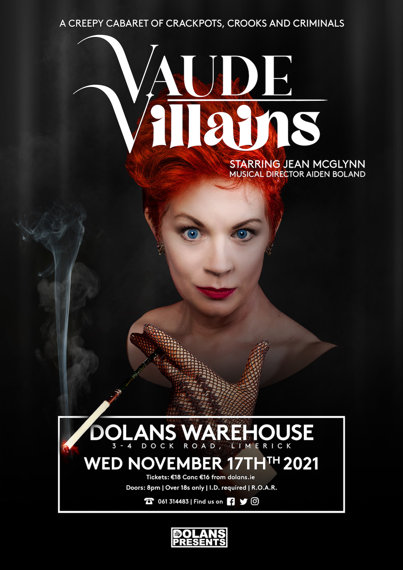 VAUDEVILLAINS Anyone who has experienced a Jean McGlynn performance will know the magic she brings to a stage.