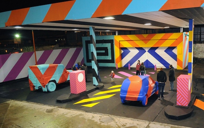 catherine o halloran Street artist Maser's Petrol Station on Parnell Street was a landmark project