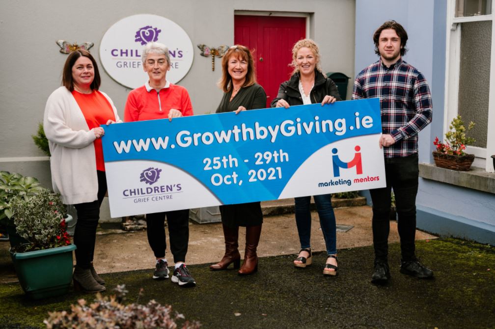 Growth by Giving - a campaign by the Children’s Grief Centre and the Marketing Mentors, has been extended by a week. By donating to the Children’s Grief Centre, businesses will be supporting the Children’s Grief Centre Dream Build and will receive a 1 to 1 consultation with a hand-picked growth mentor.