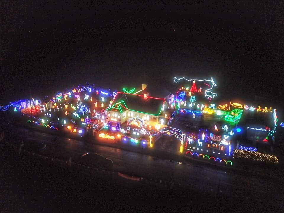 Hayes Family Christmas Lights will be switched on and available for the public to view from Saturday, November 6