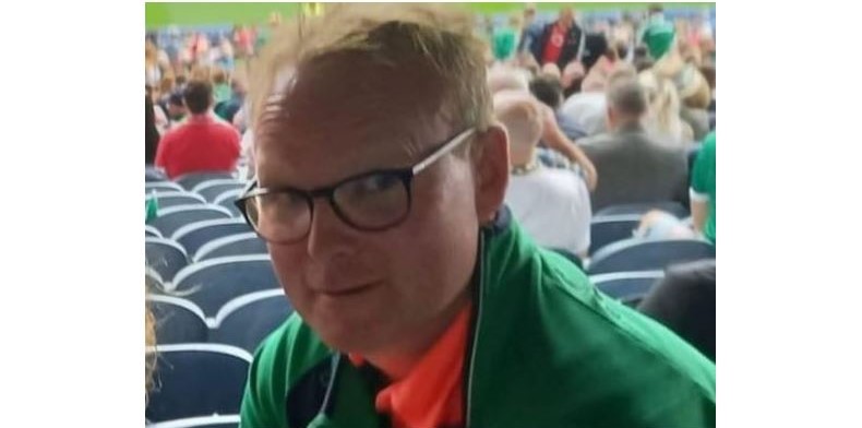 Padraic Kearney pictured above was 47 years old when he collapsed suddenly while walking away from Croke Park, following Limerick’s All Ireland hurling win.