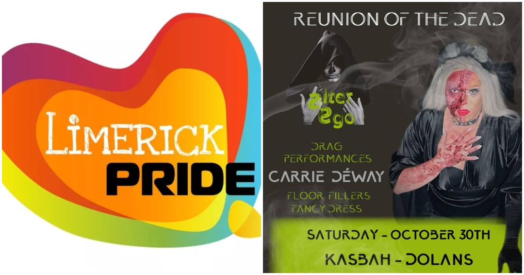 Reunion of the Dead, a Limerick Pride Halloween event, is taking place on Saturday, October 30