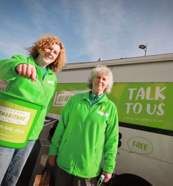 samaritans limerick mental health weekSamaritans Limerick Mental Health Week – Pictured above are Samaritans volunteers Catherine and Lorraine for Mental Health Awareness Week