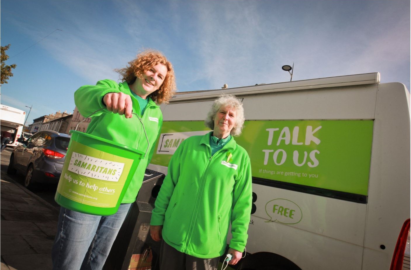 samaritans limerick mental health weekSamaritans Limerick Mental Health Week – Pictured above are Samaritans volunteers Catherine and Lorraine for Mental Health Awareness Week