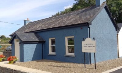 Ballysteen Carnegie Library has been restored to it's former glory.