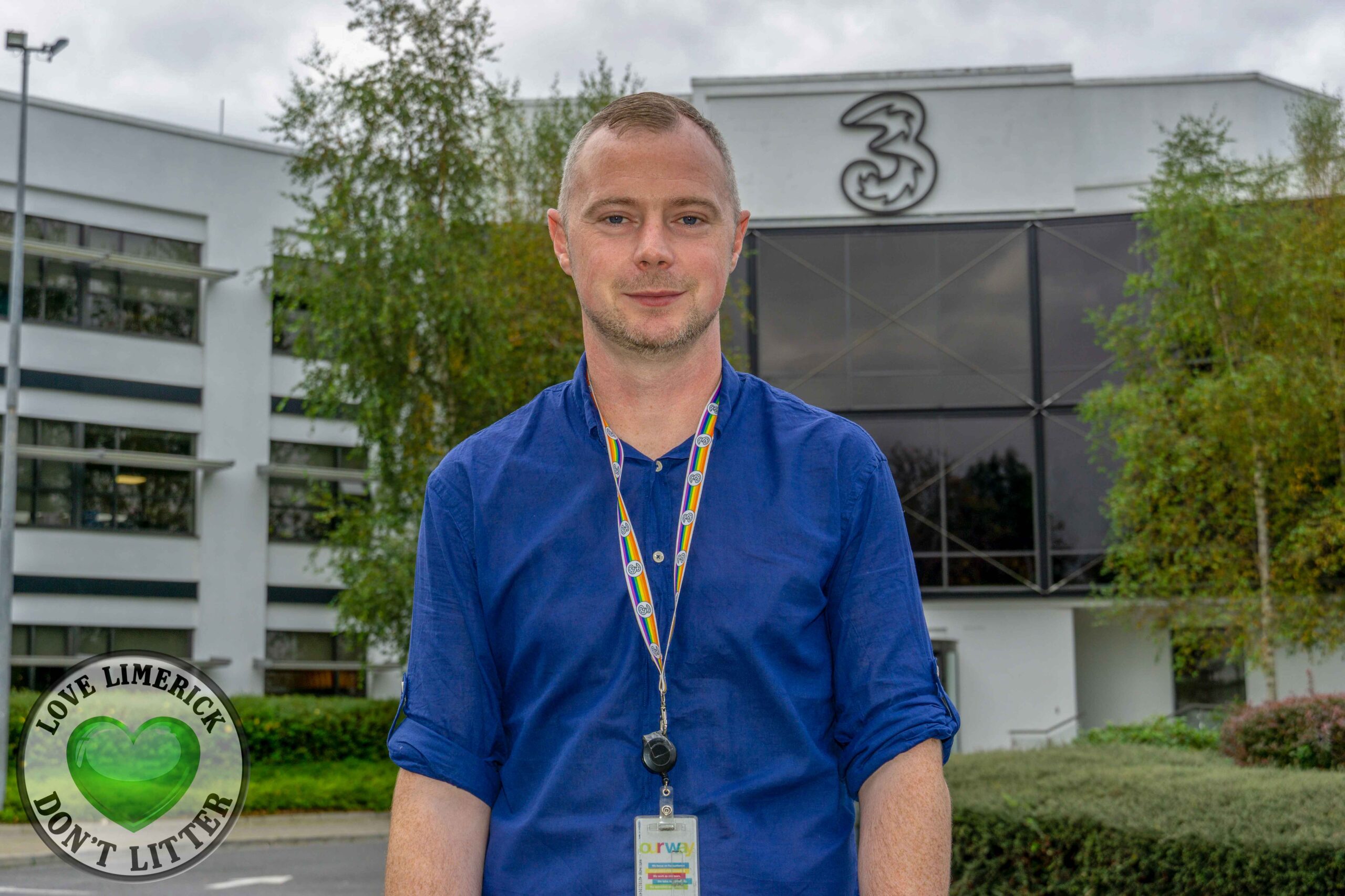 Careers with Three Ireland - Gary Kelly is a Managed Service Executive with Three Ireland. Pictured here at Three Ireland in Castletroy, Limerick. Picture: Krzysztof Luszczki/ilovelimerick