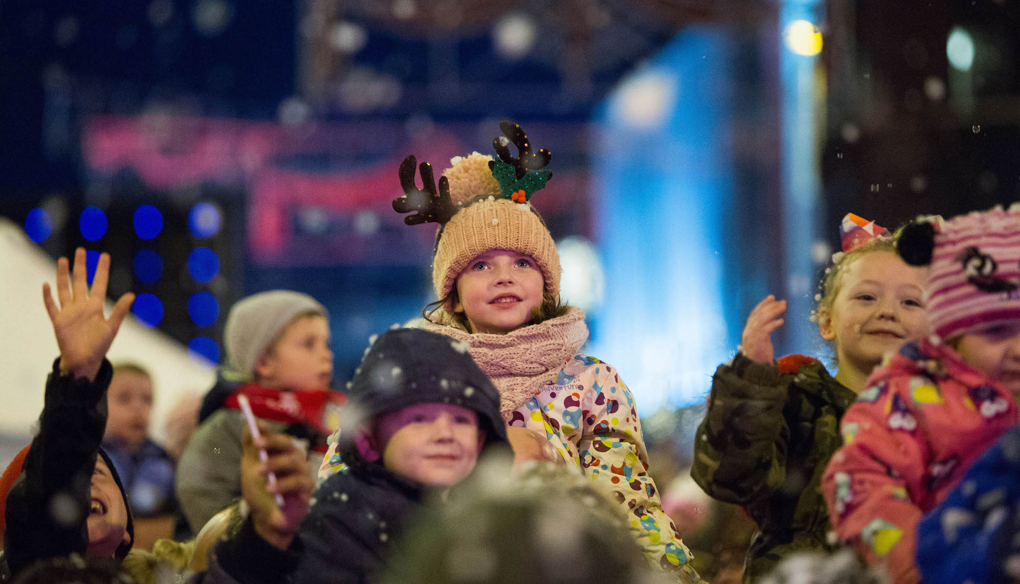 Christmas in Limerick 2021 Christmas in Limerick 2021 season has officially begun this weekend with the Christmas lights in Limerick city centre being turned on. Picture: Oisin McHugh True Media