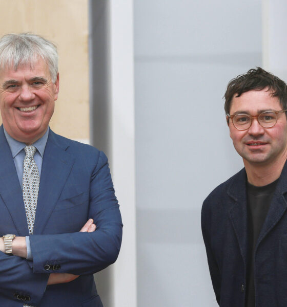 Eva International Biennial – Pictured above are EVA International Chair Con Quigley (left) and Director Matt Packer (right). Picture: Deirdre Power