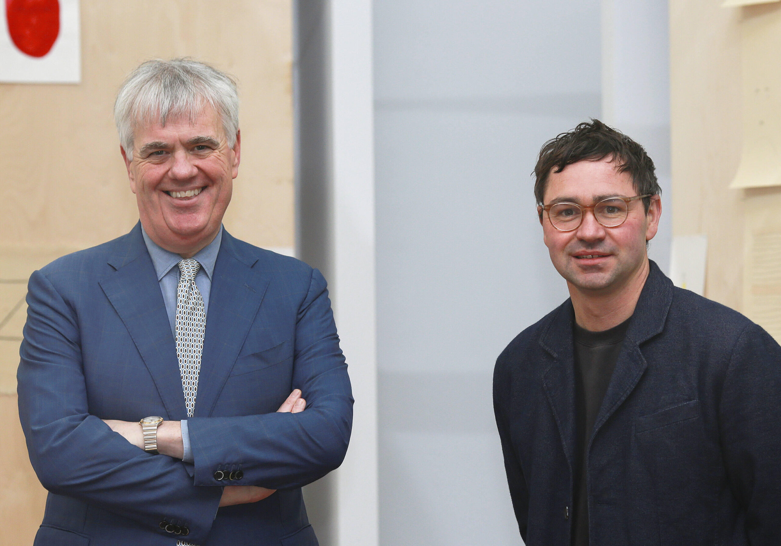 Eva International Biennial – Pictured above are EVA International Chair Con Quigley (left) and Director Matt Packer (right). Picture: Deirdre Power