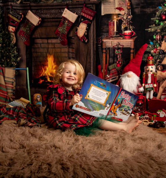 Finding Nutmeg childrens book is already a new Christmas Eve tradition in many Irish households. Picture: Allie Glynn photography.