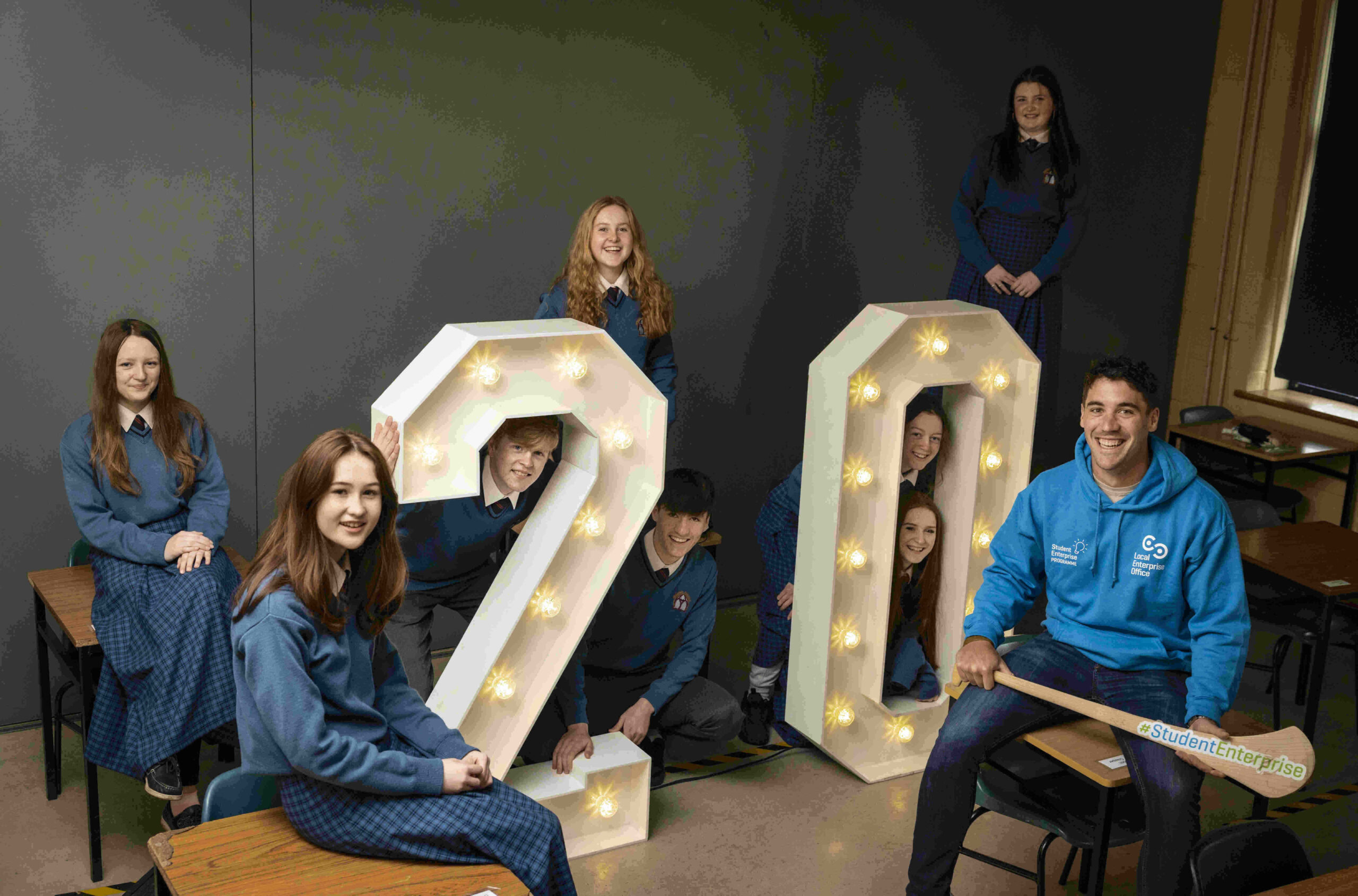 Limerick student enterprise programme 2022 - All Ireland winning Limerick hurler, Sean Finn pictured launching this year’s programme at Desmond College in Newcastle West, Limerick.