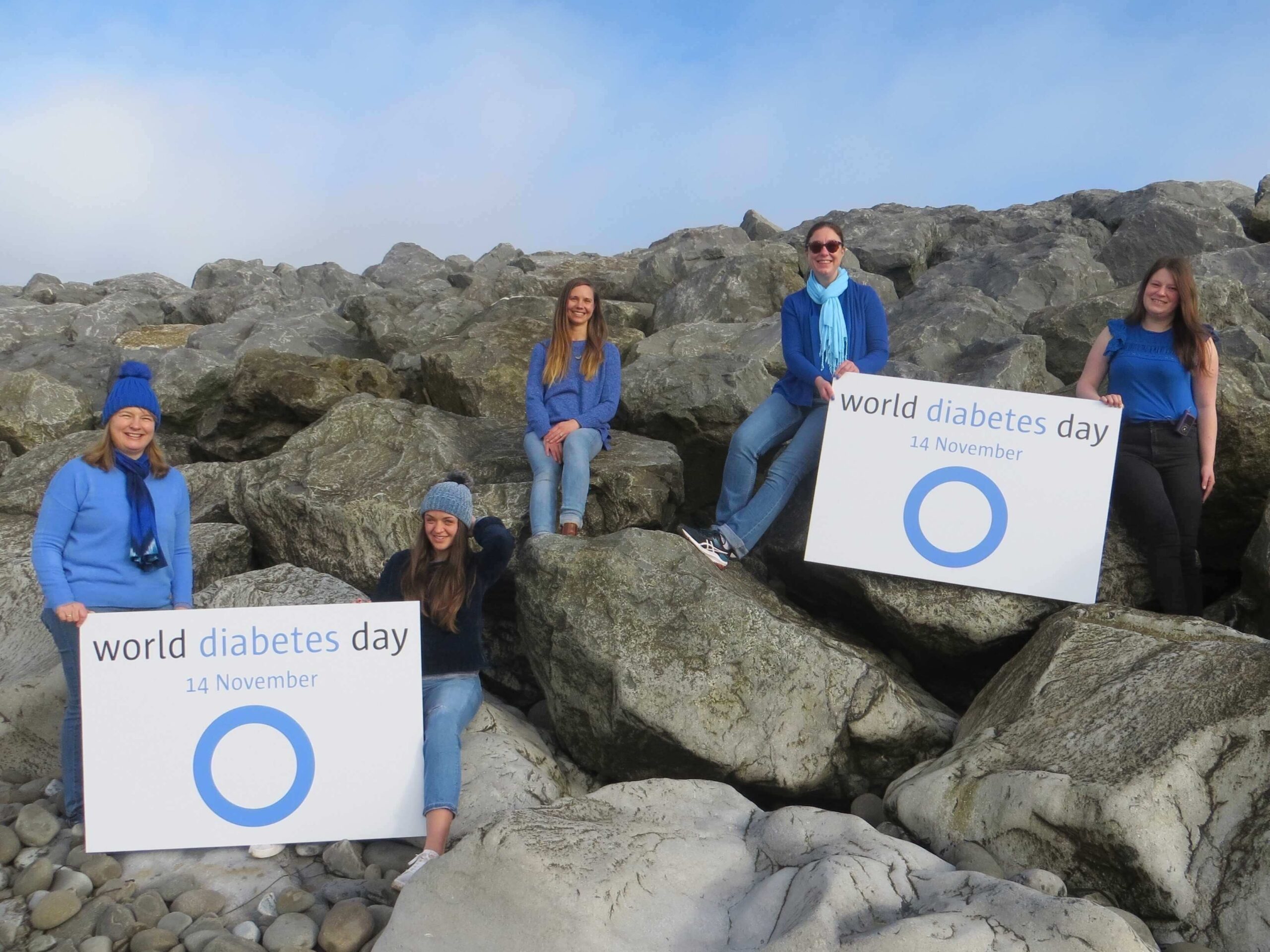 MidWest Diabetes Advocacy group members Grainne Flynn, Jean Langford, Erin Dolan, Ashling O Kelly and Aisling White pictured above have launched a campaign in advance of World Diabetes Day, November 14