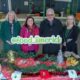 Redemptorist Christmas Hamper Appeal 2021 - Pictured at the Limerick Milk Market are Olivia O'Brien, LFP Coordinator, Fr Seamus Enright, Co Chair of LFP and Redemptorists, Eileen Hoffler, Redemptorists and Roisin Ross, Healthy Limerick. Picture: Richard Lynch/ilovelimerick