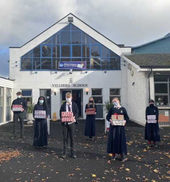 Christmas Shoebox Appeal - Students from Villiers School in Limerick and schools across the county have been assembling gift boxes for those less fortunate.