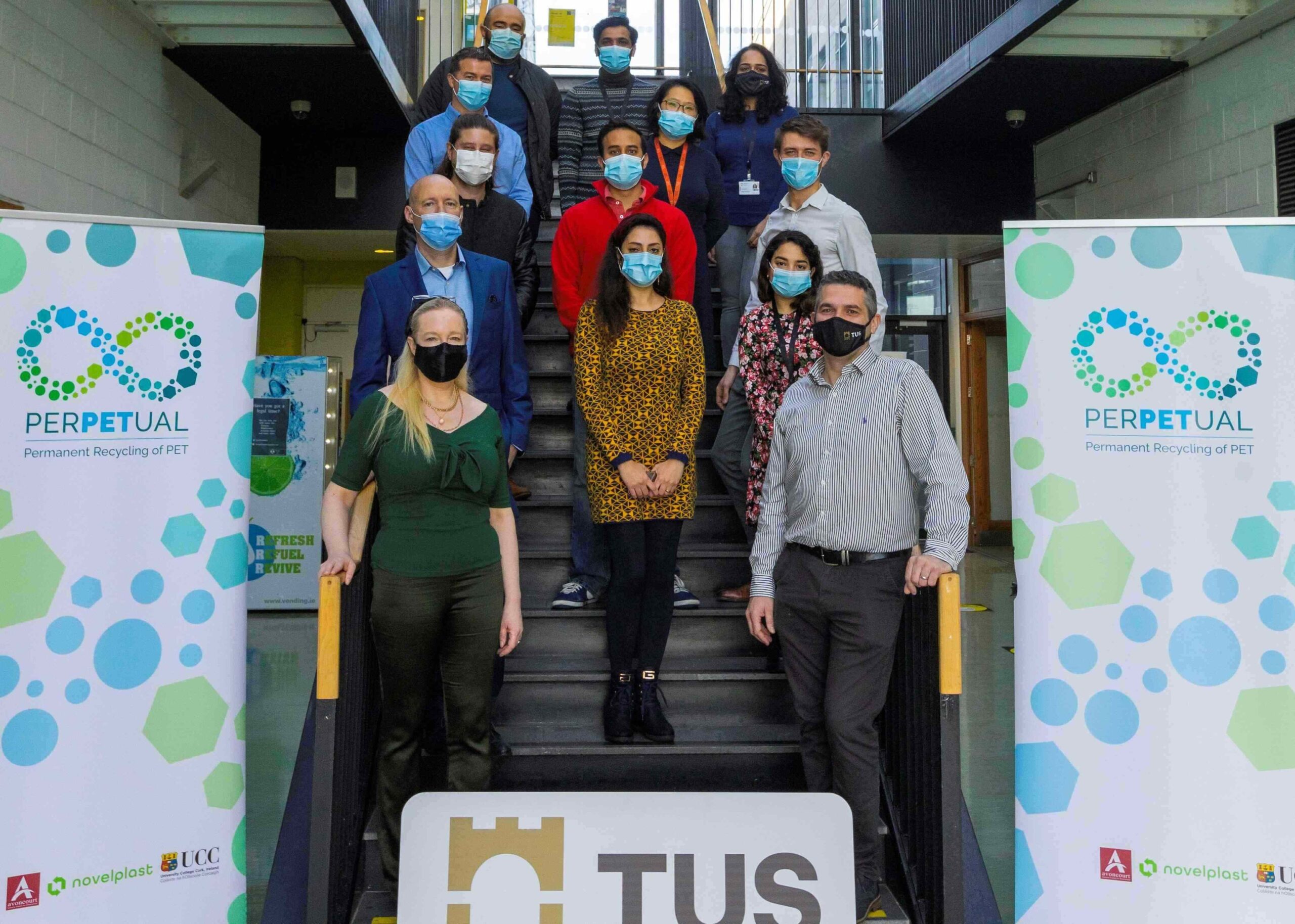 TUS PerPETual project - A €2.9 million project aimed at tackling plastic packaging pollution has been launched by Technological University of the Shannon: Midlands Midwest (TUS).