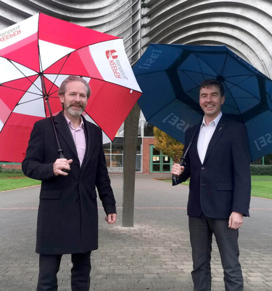 UL Immersive Software Engineering Programme - Stephen Walsh CEO and Founder of Keeper Solutions with Stephen Kinsella, Associate Professor of Economics at the University of Limerick