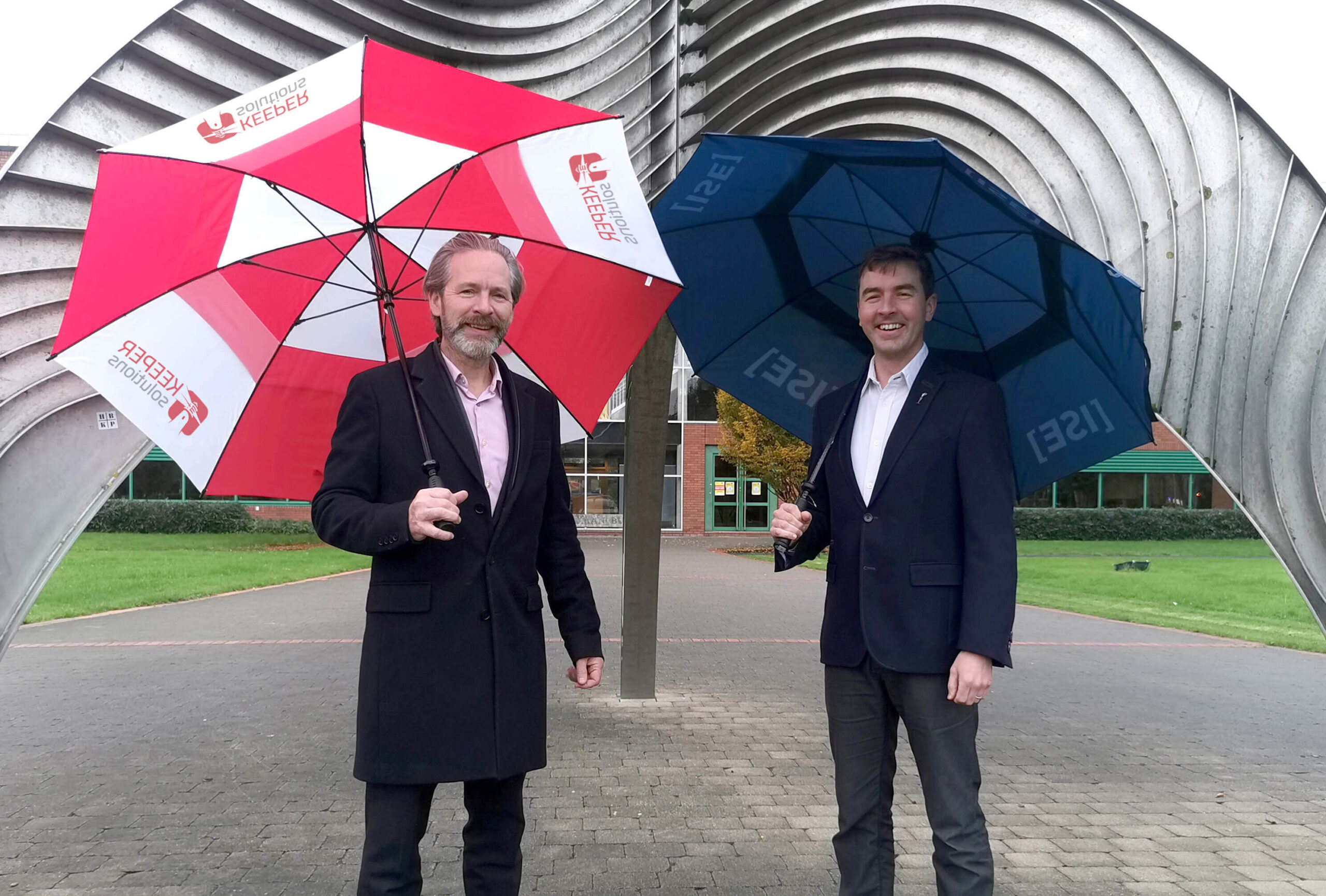 UL Immersive Software Engineering Programme - Stephen Walsh CEO and Founder of Keeper Solutions with Stephen Kinsella, Associate Professor of Economics at the University of Limerick
