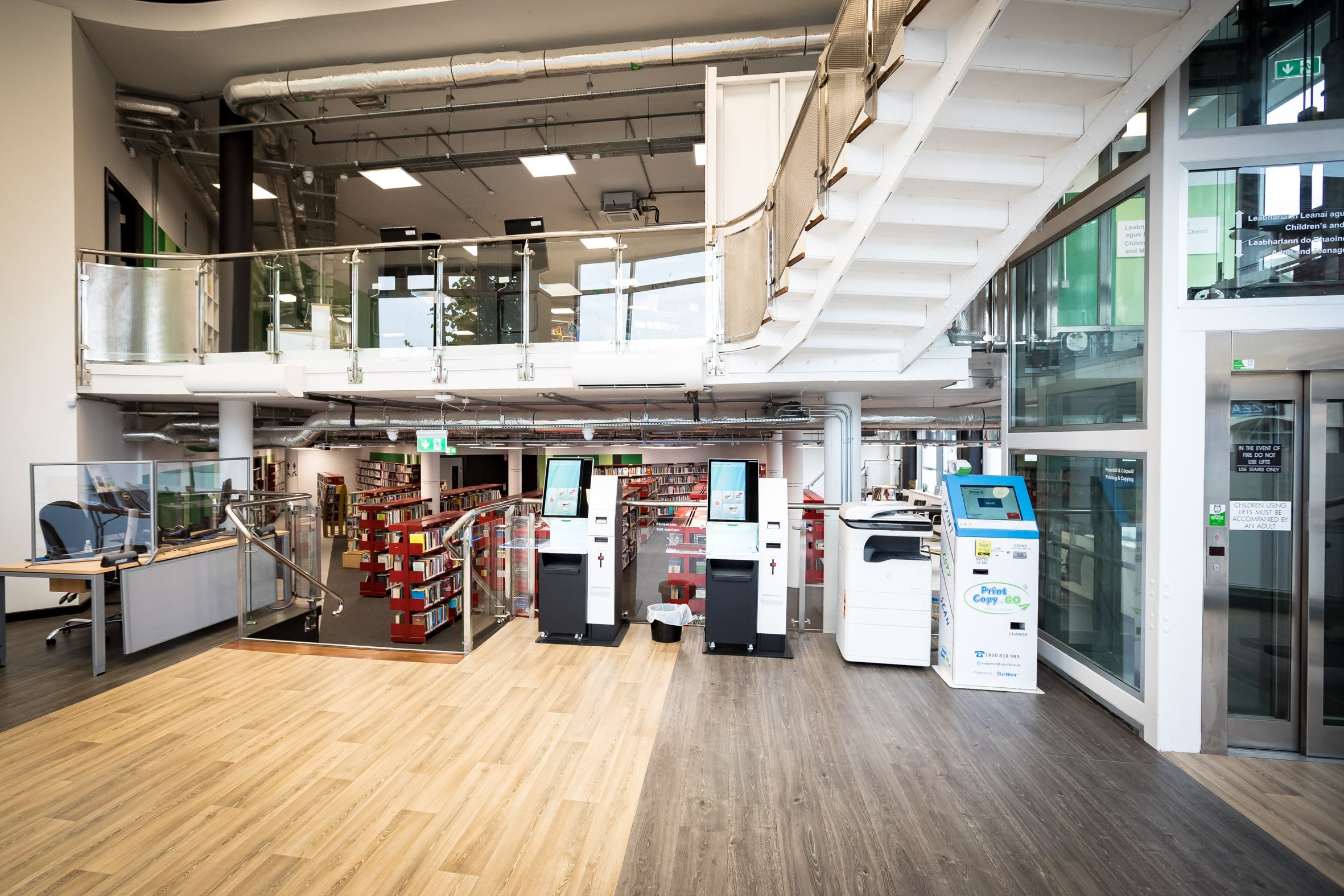 limerick city library branch reopens The library spans across two floors and has a number of facilities such as a dedicated children’s library, public access PCs, and a superb music library. Picture: Keith Wiseman