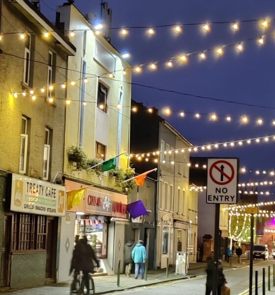 St Marys Cathedral Lights can be seen on Nicholas Street, and have been described as “beautiful” and “magic” by members of the public.