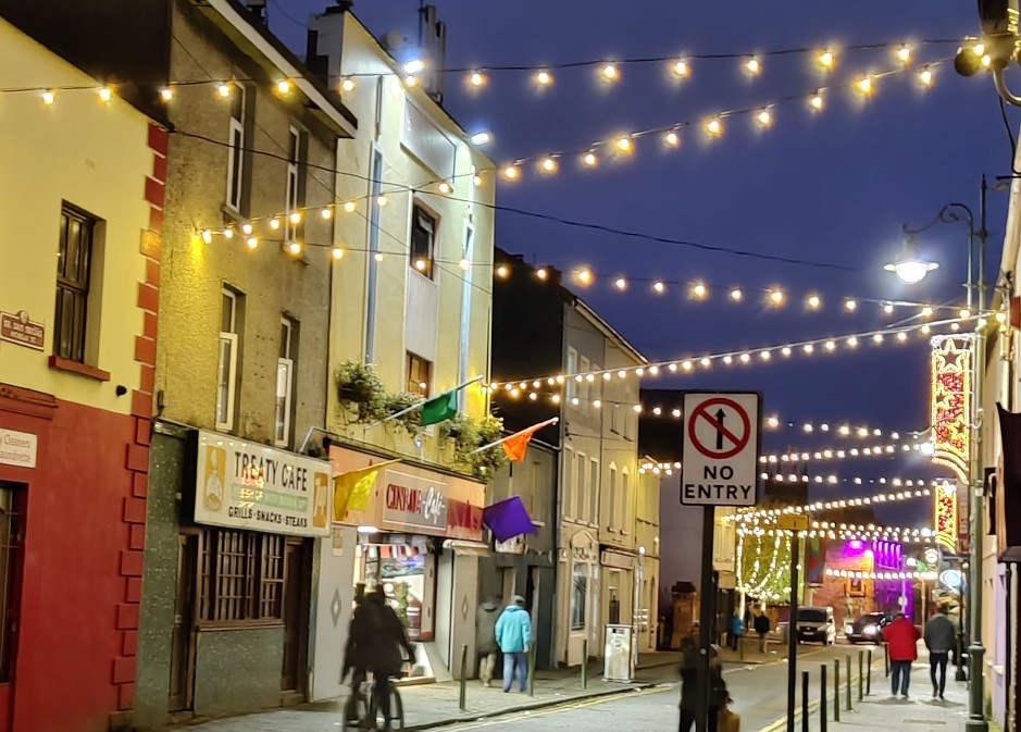 St Marys Cathedral Lights can be seen on Nicholas Street, and have been described as “beautiful” and “magic” by members of the public.