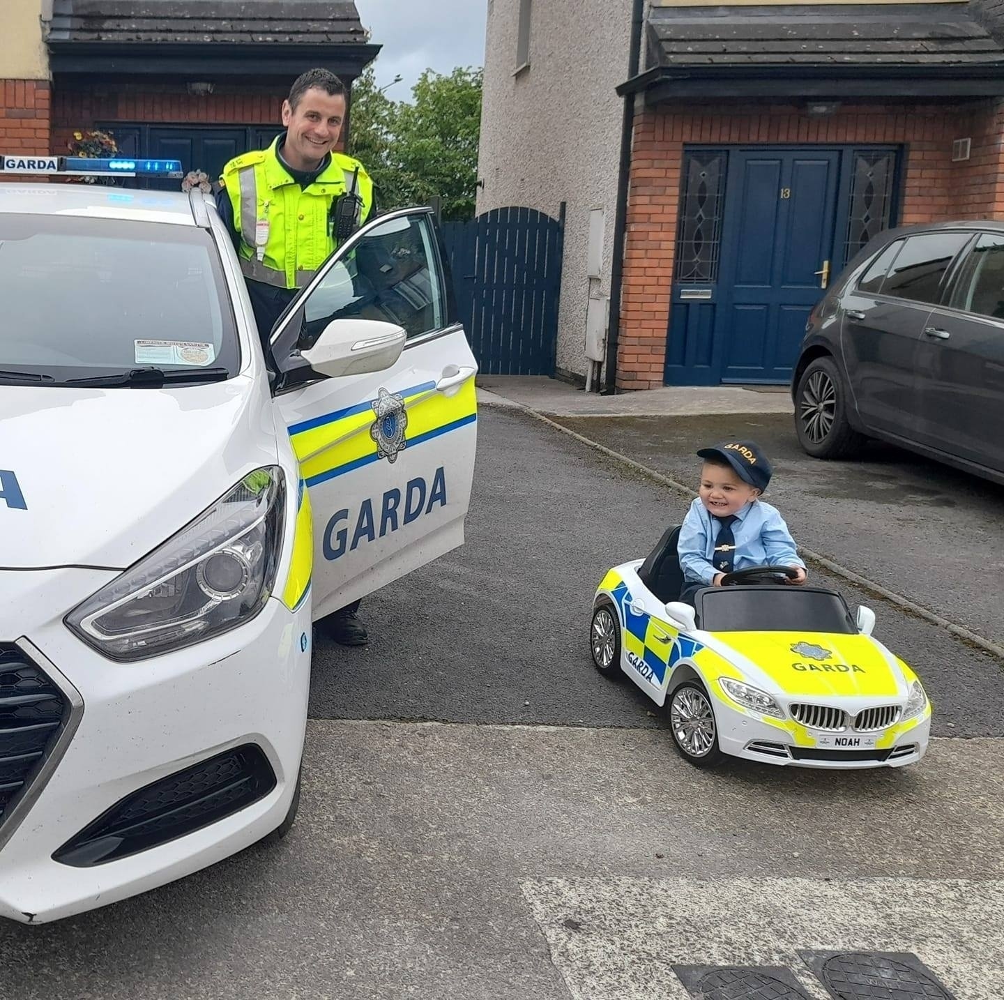 una quish Little Noah Quish has captured the hearts of Limerick over the past four years. In 2019, he became an honorary member of the Gardai as part of the Little Blue Heroes Foundation.